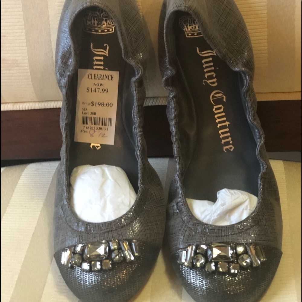 🎉🌹✨juicy Couture studded ballet flats for women